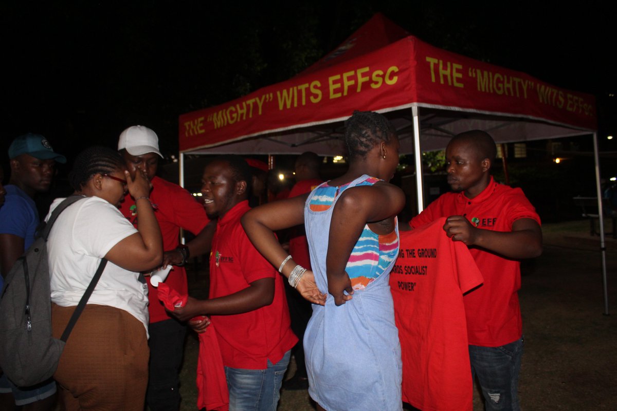 shaun_dlanjwa's tweet photo. Final Push #UJAPK SRC Election. @go2uj @ujsrcacademics Students are only voting for @EFFStudents . @SASCO_Gauteng is dead!!! @EffJhbRegion @EFFSouthAfrica is the only leader of society https://t.co/E2xPchXEQT