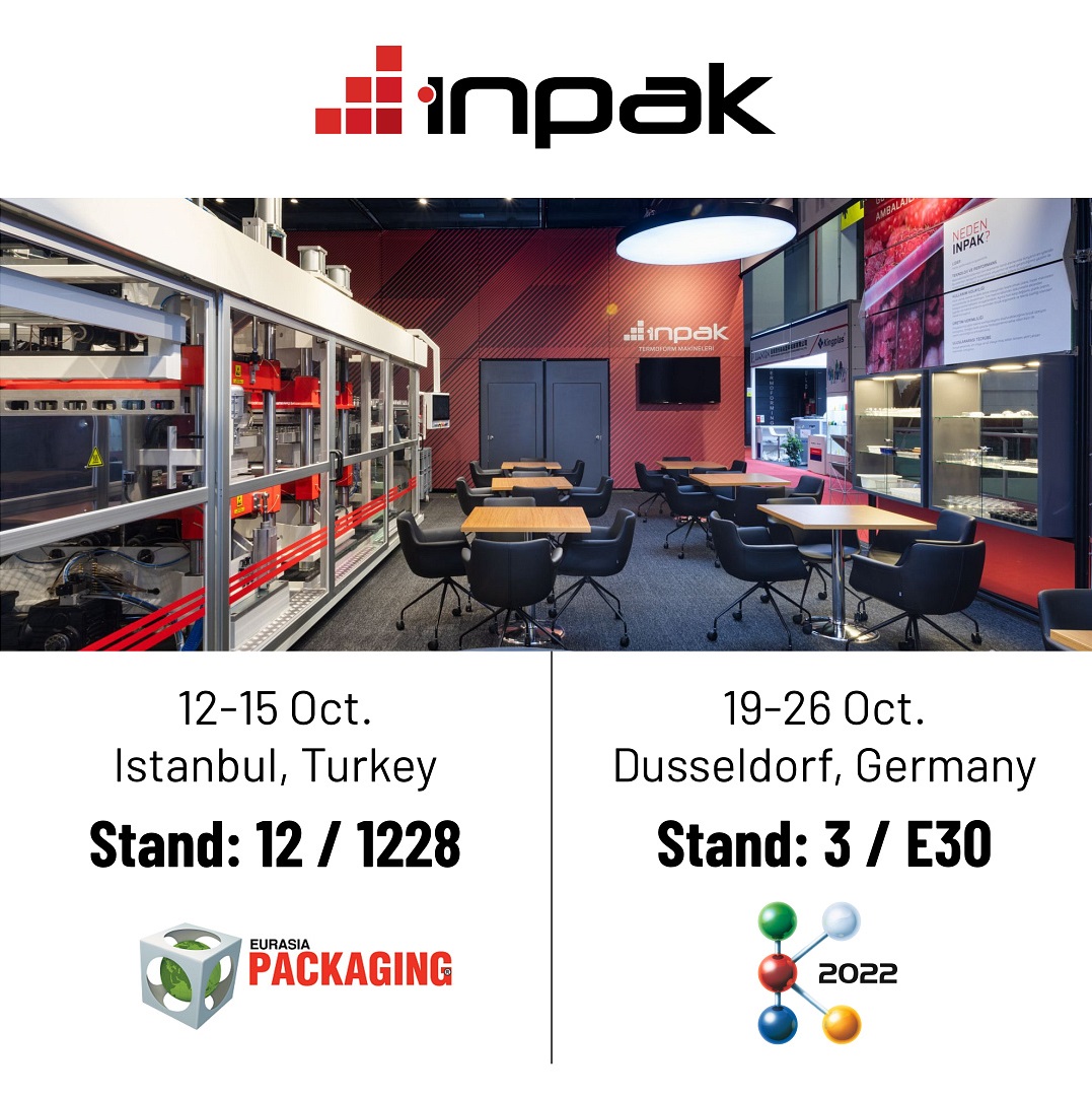 INPAKthermoform's tweet photo. Fairs season is ahead!
We would like to invite you to meet with us in October fairs to mutually review recent generation INPAK thermoforming machines, new trends and new projects.
#thermoformer #foodpackaging #circulareconomy #sustainablepackaging #inpak @K_tradefair https://t.co/3utSoUmgBS