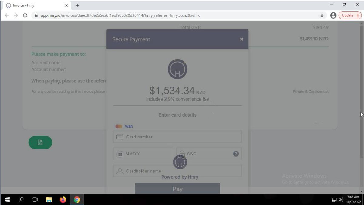 Andr3tti_Ninja's tweet photo. @hnry_nz 
@ChartwellStaff 

Phishing Campaign ongoing.
#creditcard #phishing https://t.co/38db9mpIAj