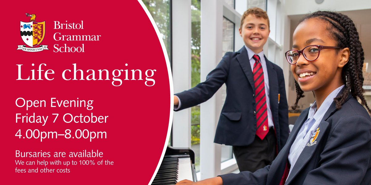 Bristol Grammar School BGS Admissions How to join Bristol Grammar…