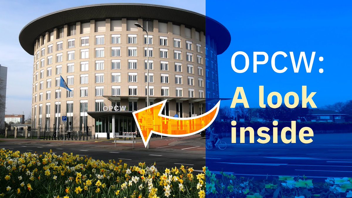 OPCW's tweet photo. Curious to see what's inside #OPCW headquarters in The Hague? Take an in-person look during OPCW Open Day! Join us on 16 Oct to learn more about the OPCW's work, participate in interactive activities, and much more!
Register ⬇️
https://t.co/NHDKSbomWD
#OpenDayOPCW #IntOpenDay https://t.co/beTrj9KGXi