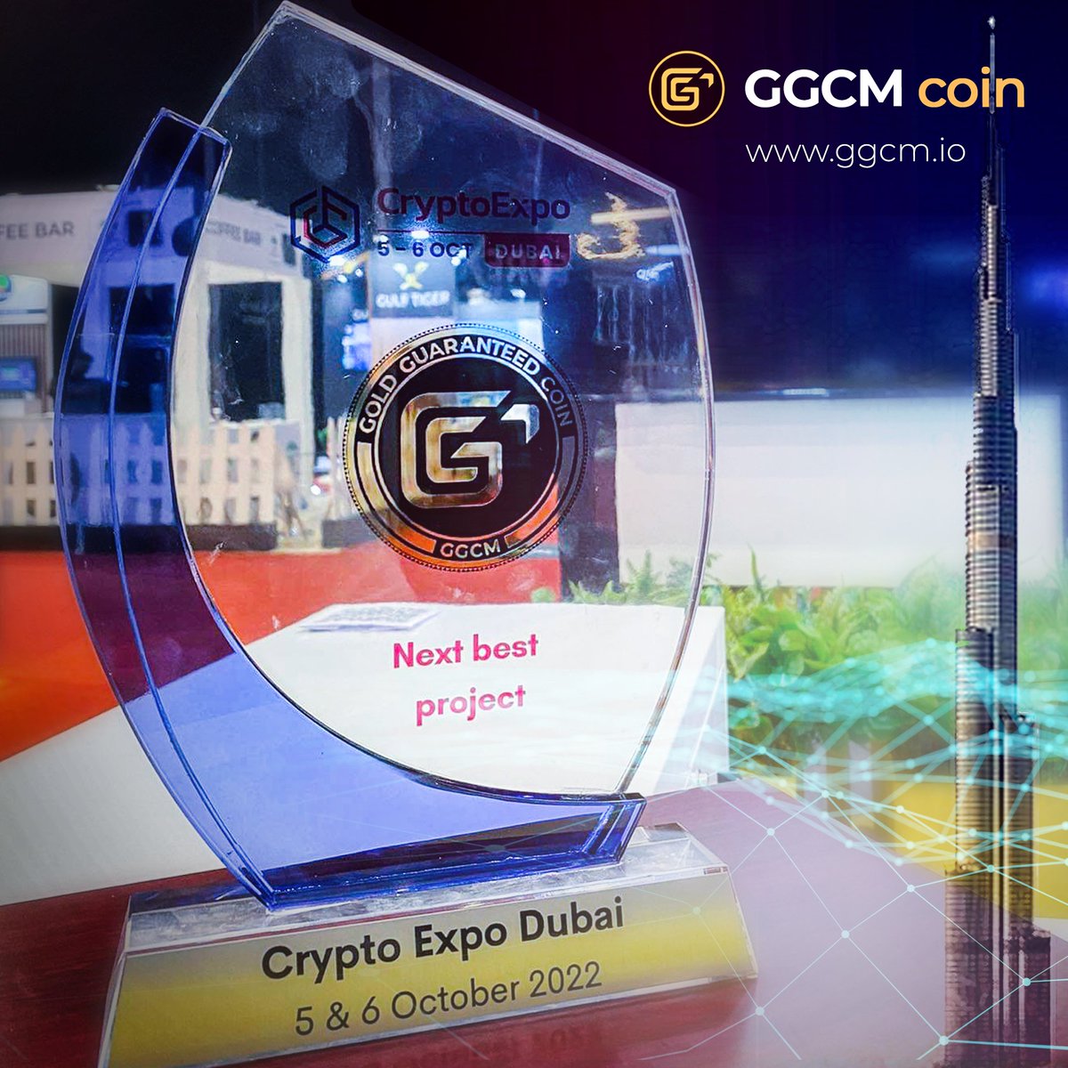 GGCMOfficial's tweet photo. GGCM Coin is successfully participating in the crypto expo in Dubai. Thank you all for being with us 🥰.
#GGCM #Goldguaranteedcoinminin #Defi #web3 #cryptocurrecy https://t.co/gpPZ1tdKUV