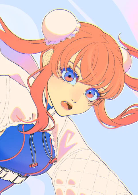 お顔も可愛い 