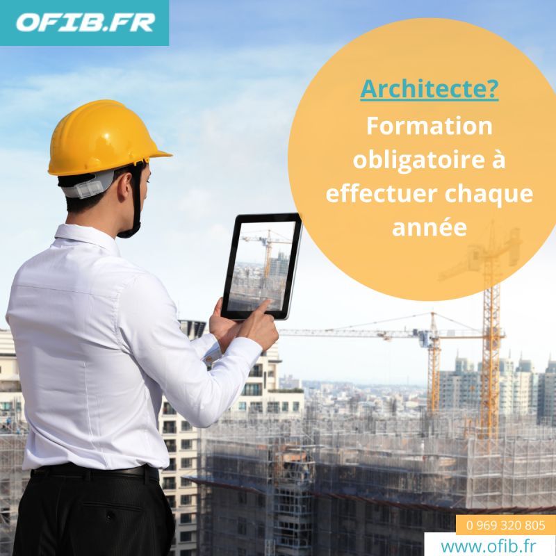 OFIB_Formation's tweet image. 💡En tant qu&apos;architecte vous devez effectuer 60 heures de formation sur votre période triennale soit 20 heures par an.

👉🏼Pour répondre à vos obligations de formation, retrouvez nos différentes offres en E-learning ou en présentiel sur OFIB.FR 

#architectes