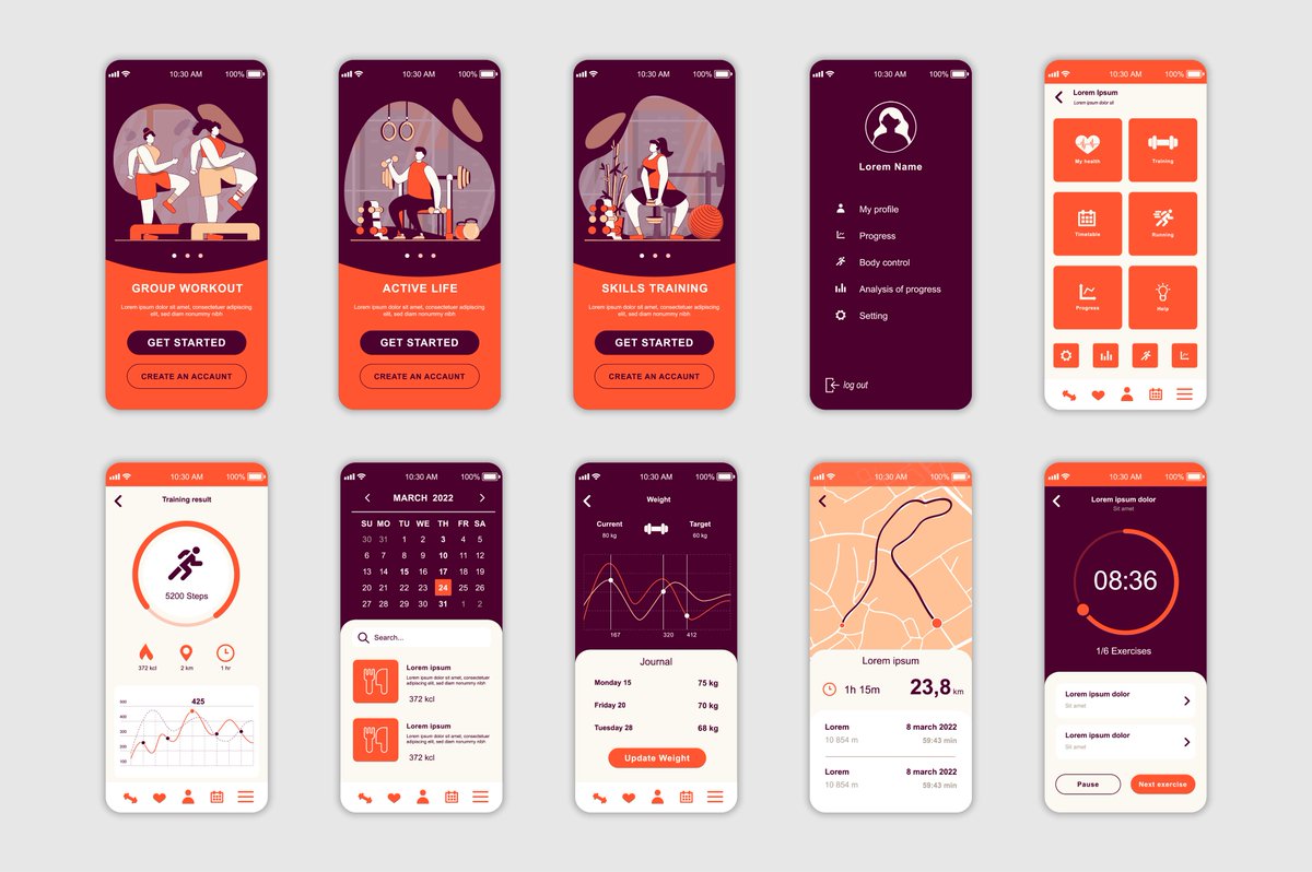 macropikcom's tweet photo. Fitness concept screens set for mobile app template.
#ui #ux #uidesign #uxdesign #uikit #mobileapp #vector #adobeillustrator #guidesign #userexperience #userinterface #fitness #fitnessapp
Download: https://t.co/TSXKQawFDn https://t.co/lfEx6tl9dI