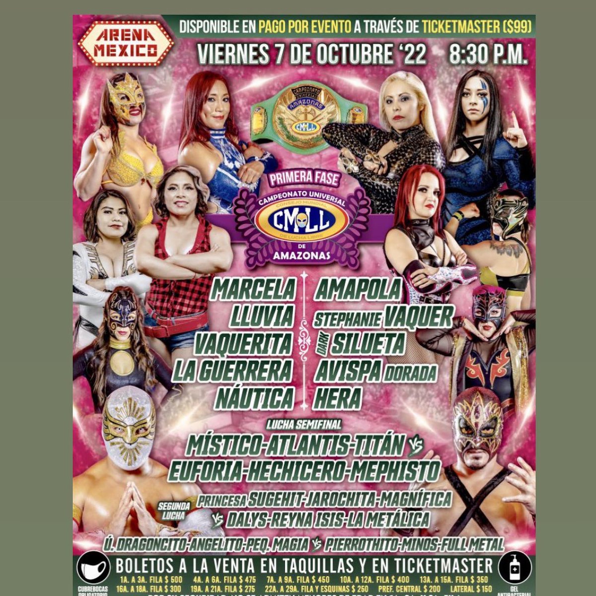 dalyscaribenaaa's tweet photo. Después de un día Feliz a descansar mañana regreso a mi casa ARENA MEXICO ♥️♥️con todo menos miedo #nadamedetiene #lapanameñamasmexicana #campeonacmlljapon #LAMASFUERTE #amazonauniversal BUENAS NOCHES💪💪 @NegroCasascmll https://t.co/8Eb1tCHgf3
