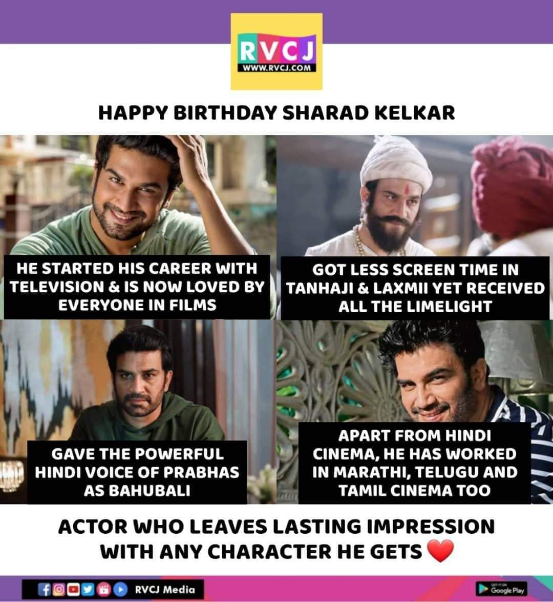 Happy Birthday Sharad Kelkar!   