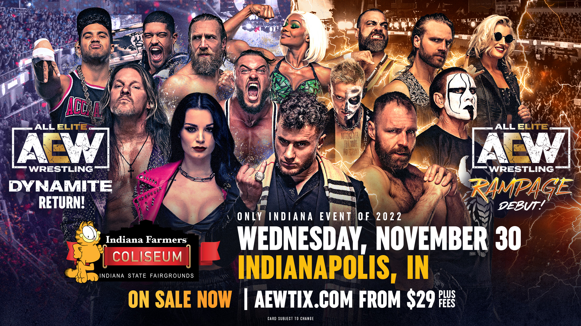 All Elite Wrestling on Twitter "Indy, it's time to get wild! AEW