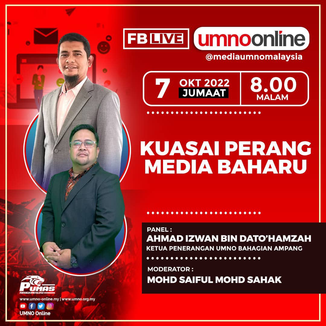 ahmadmaslan's tweet photo. Banyak #FBLive &amp; #FBWatch yg boleh anda ikuti ttg #Bajet2023, ttg #BossKu, ttg media sosial. Silakan mengikutinya jika ada kesempatan. Tkasih https://t.co/eXaDJ7hkGn