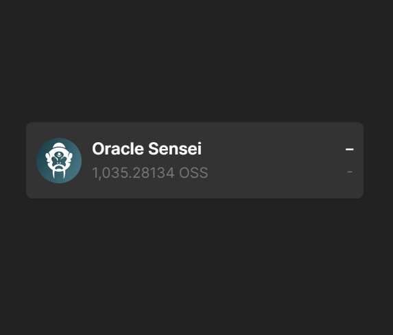 Kriptokool_NFT's tweet photo. A bit over a day of Staking my Senseis, and I reach my first thousand $OSS  Interested to see what a few weeks of staking can buy me in the future or what will the exchange rate be on DEX if services from @SenseiLabsNFT are in high demand.Bullish on this all the way to the moon🚀 https://t.co/5pSNxieDGi