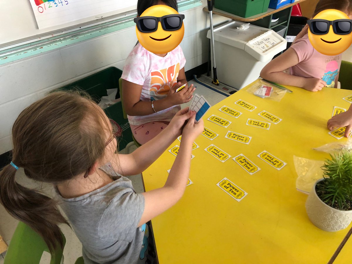 VVClachrie's tweet photo. Today we played Power of Ten Memory with our grade 4 buddies! https://t.co/A7vtsh1n5E