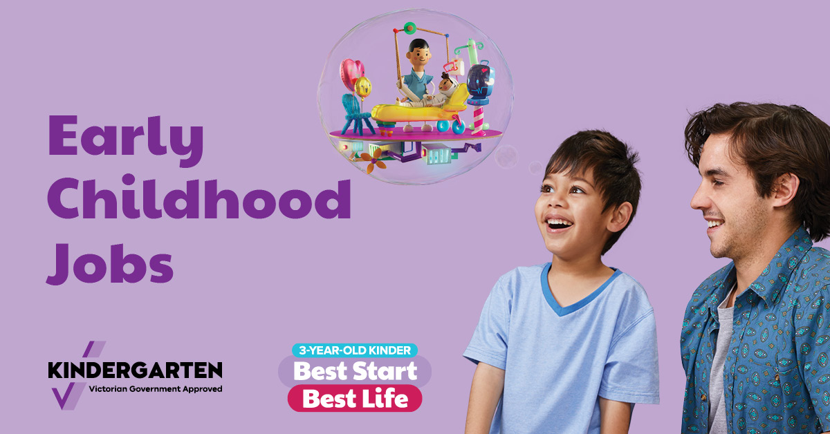 VicGovDE's tweet image. Looking for a job in early childhood education? 😀

Visit the new Early Childhood Jobs board to find opportunities across Victoria: bit.ly/3dI3TK3