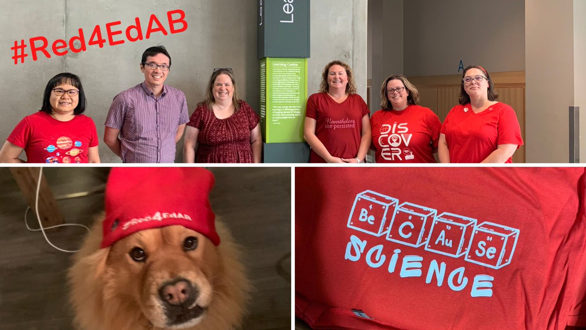 Bring your #Red4EdAB to #FirstSteam🎨🔬 
We are encouraging all delegates to wear red on Friday and Saturday at our conference, Oct 21-22 
#StandForEducation #WeAreATA <a href="/albertateachers/">Alberta Teachers' Association</a> <a href="/FineArtsATA/">Fine Arts Council</a> #ATASciCouncil <a href="/CarrylBennett/">Carryl Bennett</a> <a href="/SciGeekJulie/">Julie Arsenault</a> @Ms_P_Law <a href="/GCarabine/">Greg Carabine</a>