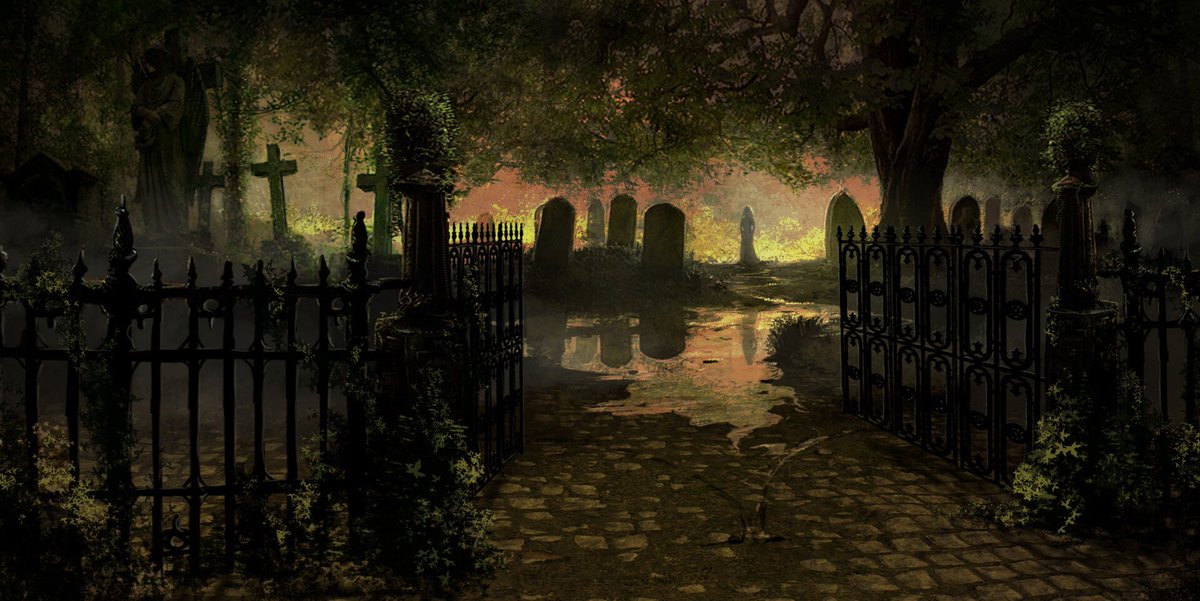 vssparanormal's tweet photo. A fine mist
Wandered a graveyard
Until it spotted
A young couple
At play
And crept inside of them
For a little fun.
Just before burial
The next morning,
They were found,
Upside down in the dirt.

28th week #prompt is: graveyard

Tag #vssparanormal
And keep the spooky going! https://t.co/84MkP2yv4v