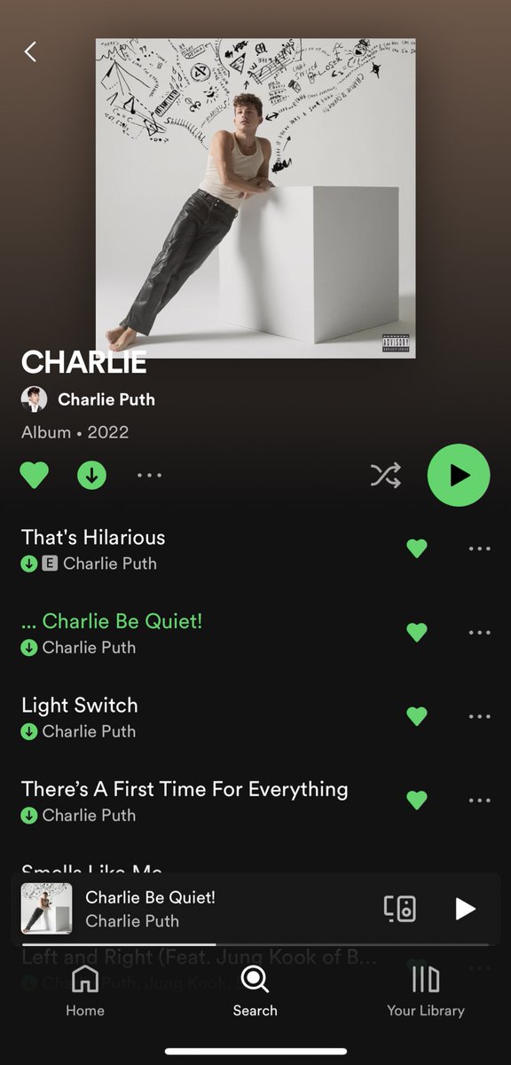 JessyMunoz's tweet photo. Yayyyy CHARLIE is out!!! Congratulations @charlieputh !! We love you dork!
#CharliePuth #StreamCharlie https://t.co/1p3GSvwwUy