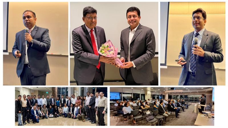 Thank you to CA Gandharv Jain and CA Amrish Garg (Partners of Finvox Analytics) and to ICAI Council Member CA. (Dr.) Rajkumar Adukia for a wonderful event! 

#ICAI #startup