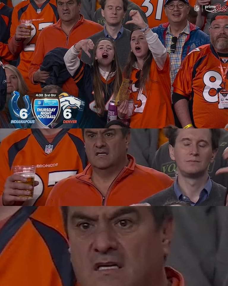 3o3native's tweet photo. Same 🤭 #TNF #TNFonPrime #BroncosCountry #LetsRide or whatever https://t.co/T1PjMbVgpo