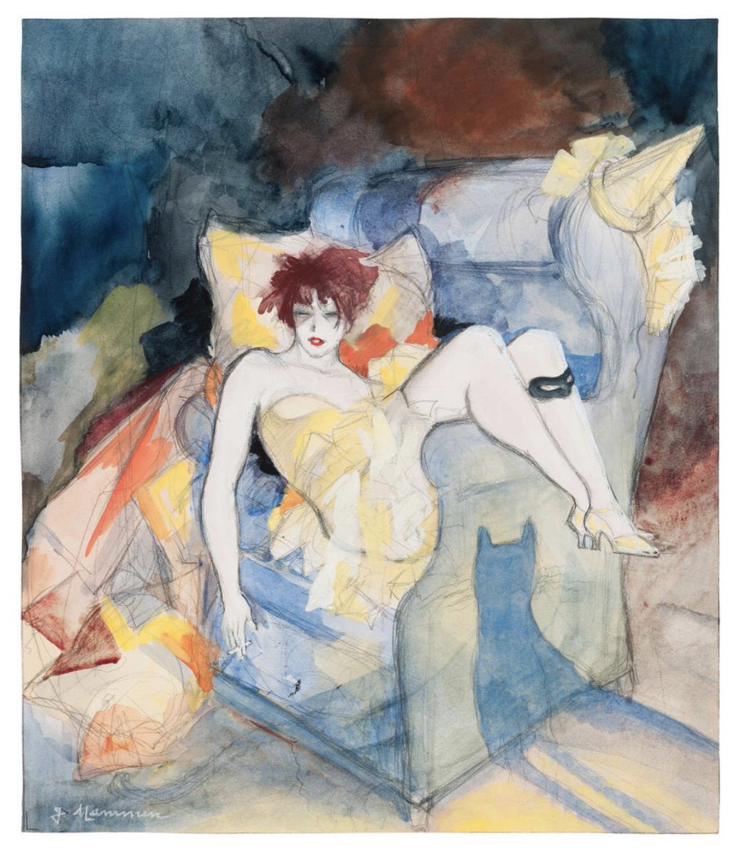 Jeanne Mammen überlebte das „Dritte Reich“ in innerer Emigration, nachdem der Widerstand zu gefährlich geworden war; sie verkaufte brave und zeichnete heimlich böse Bilder. Nach dem Krieg blieb sie kreativ und wurde tatsächlich noch zu Lebzeiten wiederentdeckt. 2/3