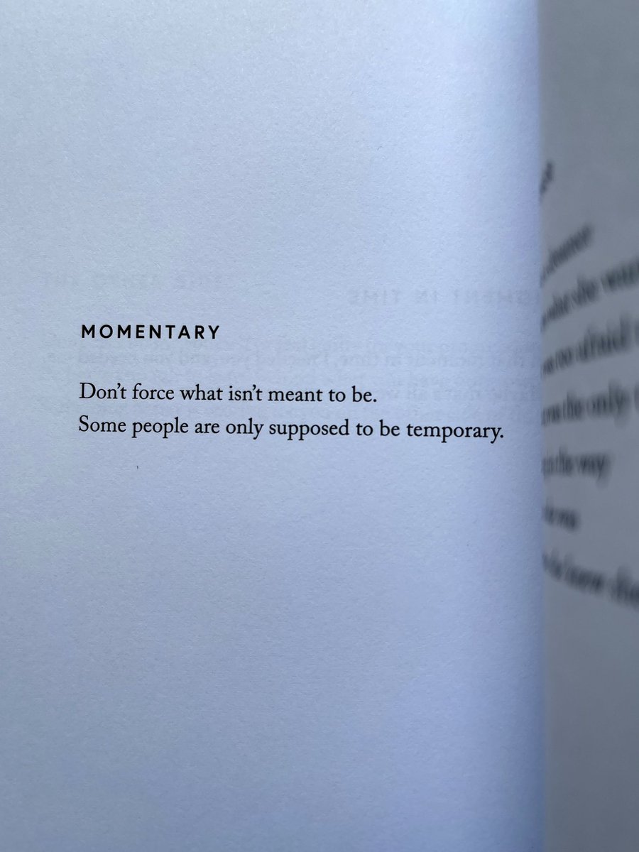 acupof_selflove's tweet photo. “Don’t force what isn’t meant to be.
Some people are only supposed to be temporary.” - Charlotte Freeman 

#book #quote https://t.co/zPf0I7neDG