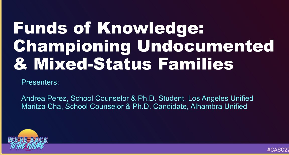 laschoolcnslr's tweet photo. @perez_collazo31 and I are presenting tomorrow (10/7) at 11am. We might have some prizes 🤩 Come join us! @MyCASC #cascconnected #casc2022 https://t.co/OQcGBEneW8