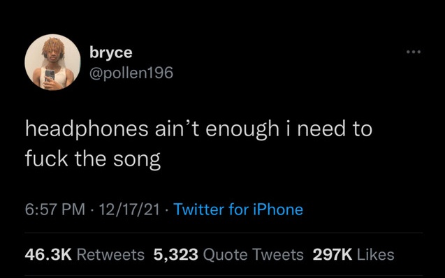 the whole fucking album actually