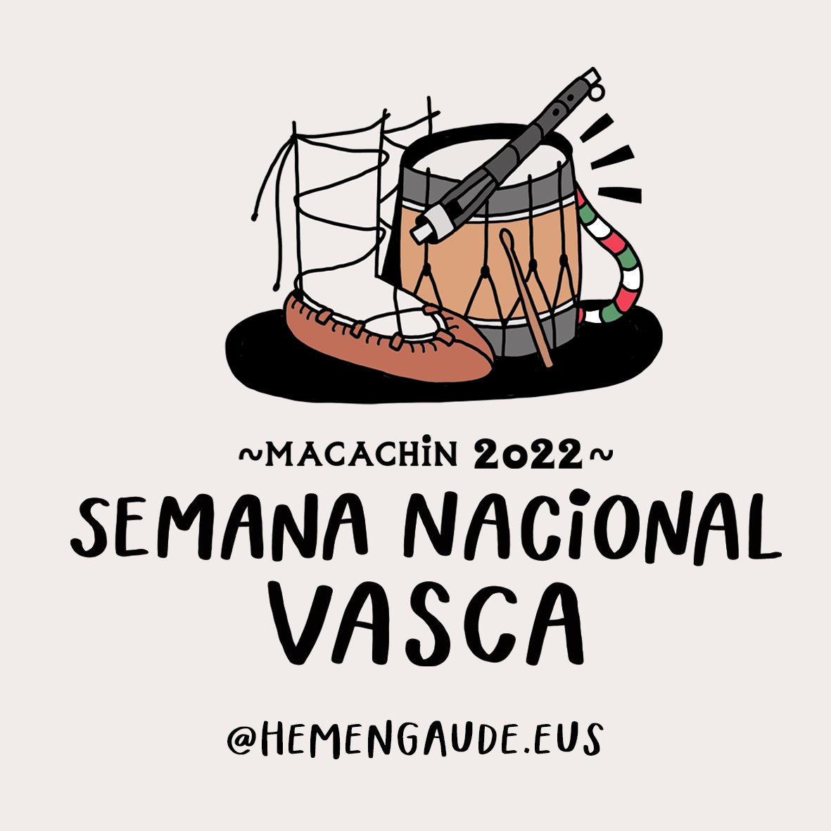 inakigoiko's tweet photo. 🔴⚪🟢 Argentinako Euskal Astea hasi da!

🪗 ¡Ya ha comenzado la Semana Nacional Vasca! 

📍 Macachín, La Pampa

✍️ Diseinua/Diseño: @missbermi

#euskalkultura #hemengaude #argentina #macachin #SNV https://t.co/6zKGUtPME2