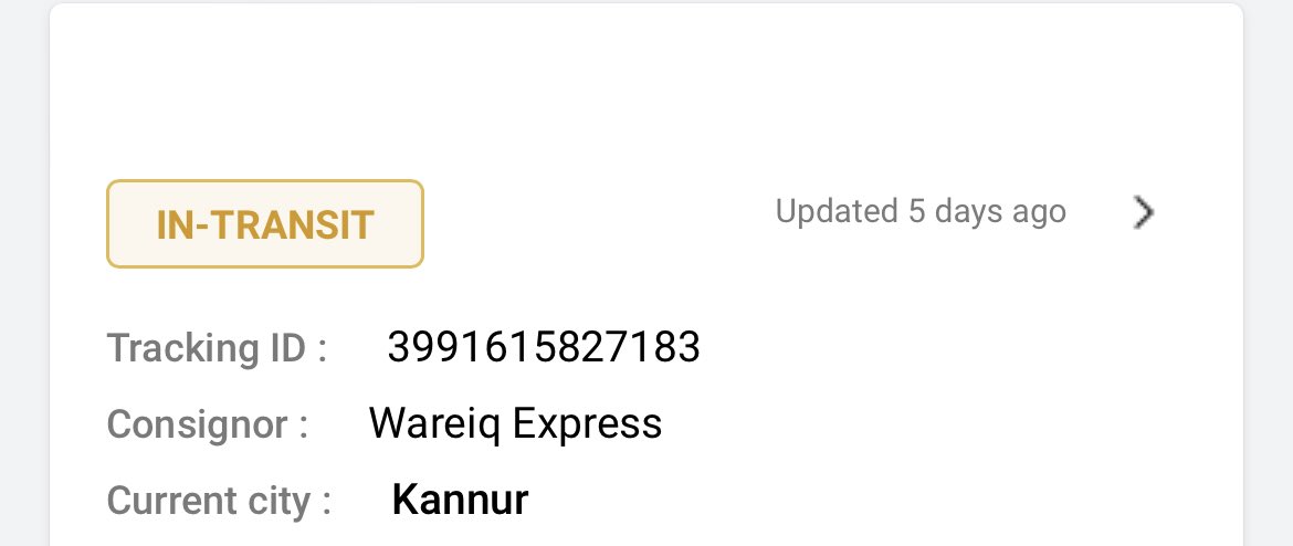 rineshpk's tweet photo. @help_delhivery Still no updates https://t.co/iY2pWO2phx