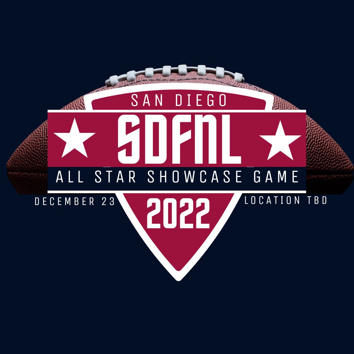 BFrench360's tweet photo. Honored to be invited to the 2022 SDFNL All Star Game!  @MBASports1 @ECHSWildcatFB @Coachhobbs9459 https://t.co/Pan2m38rls