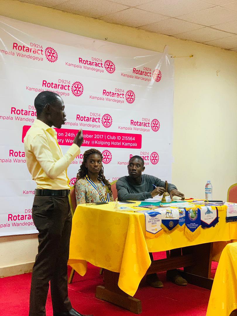 the_ndegeyas's tweet photo. Many thanks @dnkwasibwe  the @RotaractD9214 treasurer for making time and sharing words of wisdom with us all @the_ndegeyas, we’ve always worked hand in hand with @RotaractRubaga.
@robertsserwanj @5starMobClean @ManagerDalton @ssenungiismael @JosephSserubiri @Shemei_I_am https://t.co/3PrldNVeyk