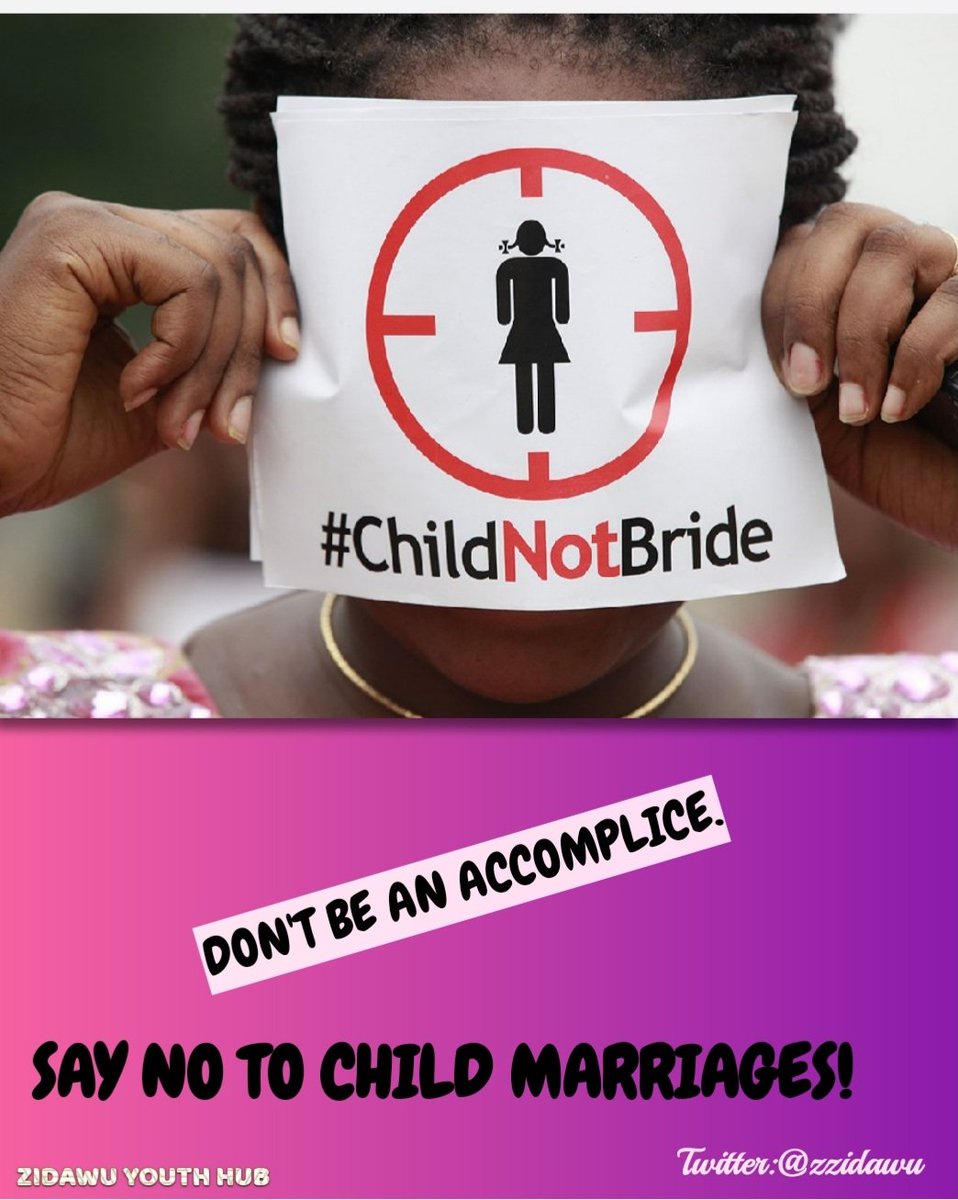 zzidawu's tweet photo. The issue of Child marriages must stop. While the law must take its course, a permanent solution must be found.
@ZELA_Infor 
@sayn_tdh 
@GreengrantsFund 
https://t.co/W4zQwff2En https://t.co/D18rloxGQf