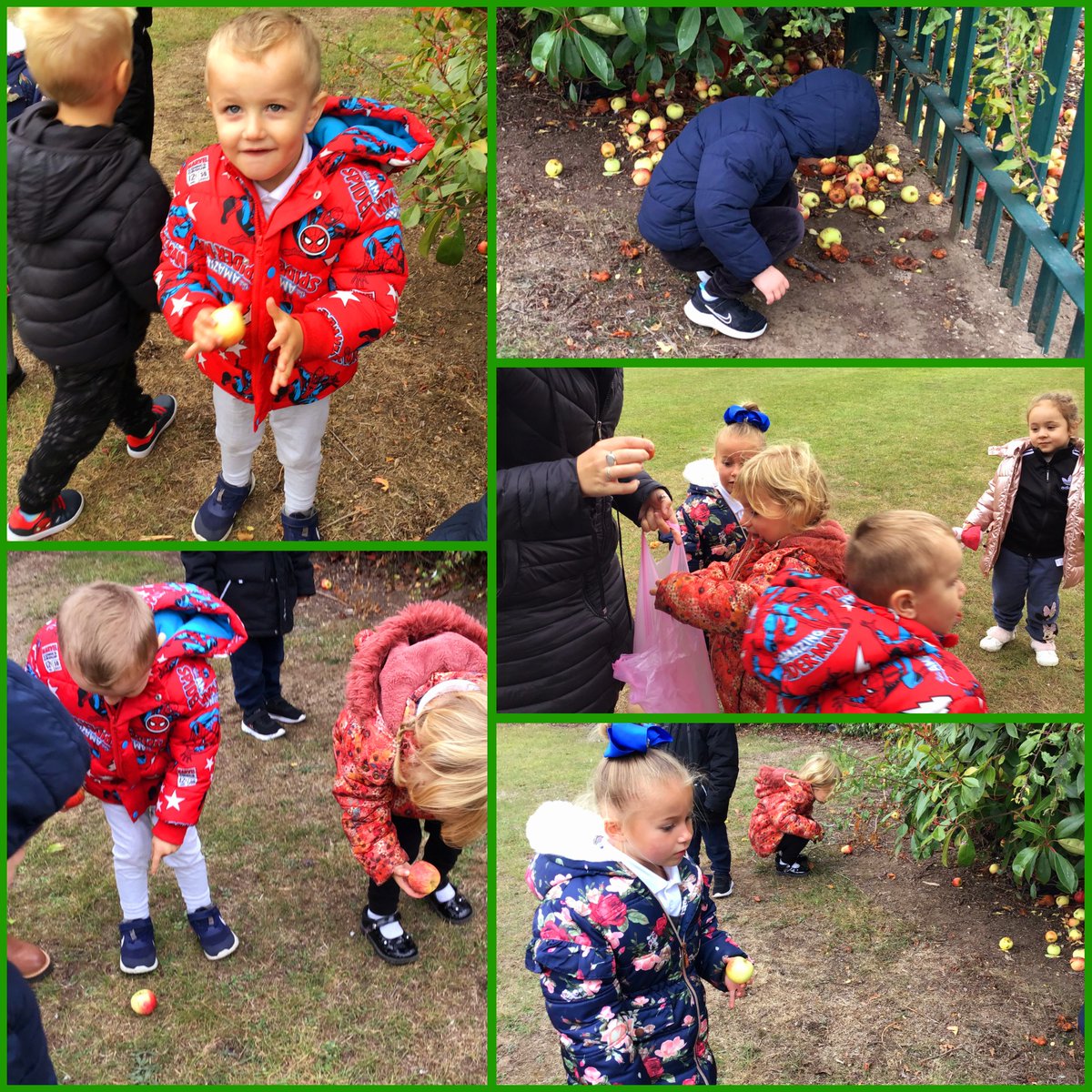 DeltaStrand's tweet photo. On their Autumn walk HMS Wizard collected apples so they could create some beautiful Art work in Nursery.
@DeltaStrand #ApplePrinting🍎🎨 https://t.co/xIFK0w9YAg