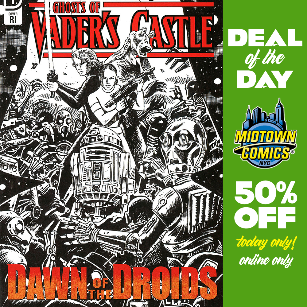 MidtownComics's tweet photo. 🔥#DealoftheDay🔥 50% off ON TODAY’S HIGH END #VARIANT PICK!
Every day there’s something new!
👉https://t.co/Av6u7dd1CG
 
👉#StarWars Adventures Ghosts Of #VadersCastle 1 Cover C Incentive #FrancescoFrancavilla #VariantCover
 
#MCDOTD #comicbooksforsale #BuyComicBooks #RareComics https://t.co/iwrdJSPK7X
