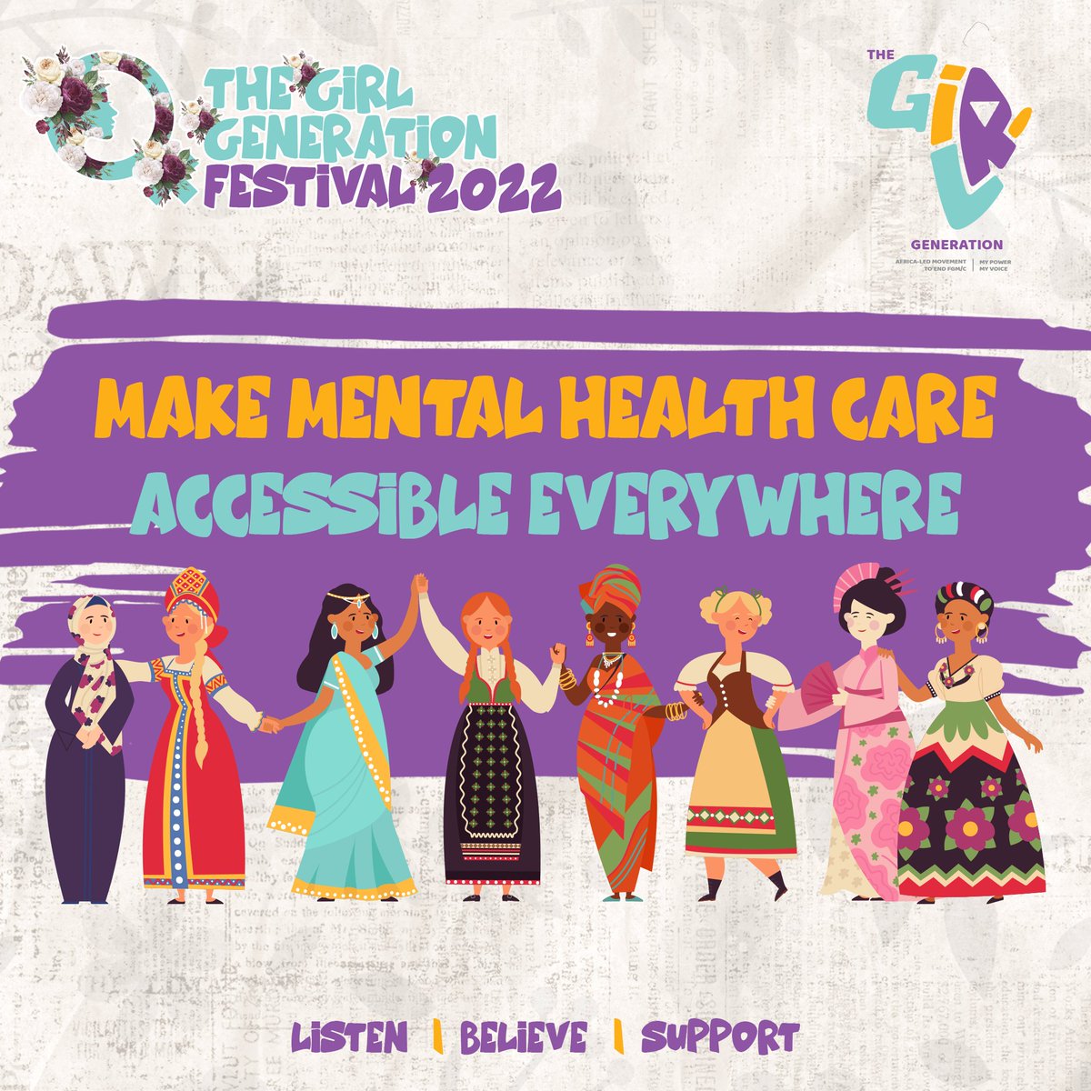 YACT_Africa's tweet photo. #MentalHealth is at the helm of #TGGFest advocating for the well-being of FGM/C survivors and activists who continue to be at the frontline towards #EndingFGM while advancing alternative rites of passage for our #girls and young women. #EndFGM https://t.co/QsIwvJTnvK