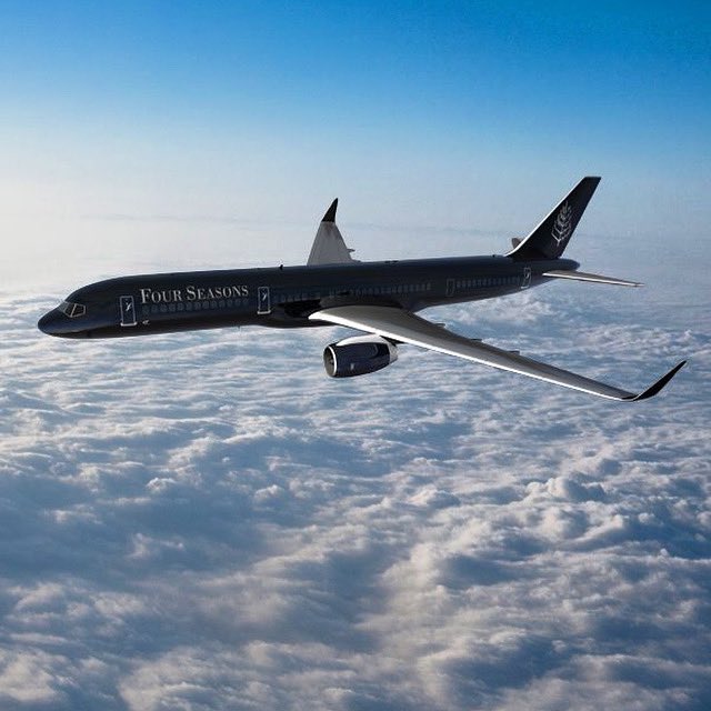 BonViveurMag's tweet photo. If money is no object, the Four Seasons Private Jet has a partnerships with @TCSWorldTravel, that specializes in private jet expeditions and immersive experiences. If you’re interested in booking your next adventure visit https://t.co/AG7RaGADzO for more information. #FSJet https://t.co/TVkXgWN3Ju