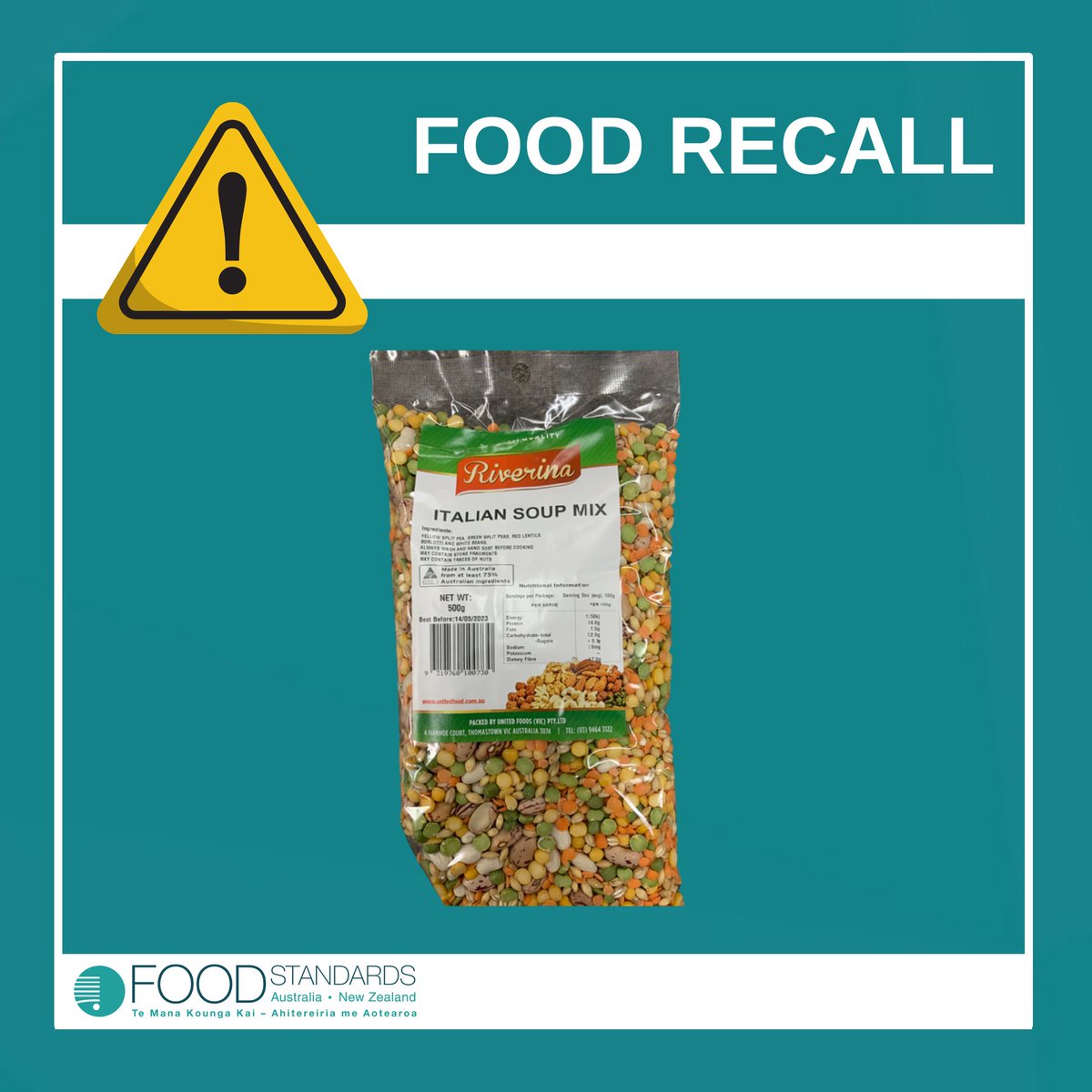 FoodStandardsAusNZ tweet media