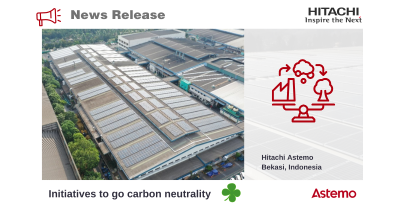 astemoglobal's tweet photo. 𝐍𝐄𝐖𝐒 𝐑𝐄𝐋𝐄𝐀𝐒𝐄📢
Hitachi Astemo Bekasi plant installed a new photovoltaic power generation facility to achieve carbon neutrality.
We contribute to creating a sustainable society by using renewable energy and reducing our environmental impact.
#astemo #sustainability