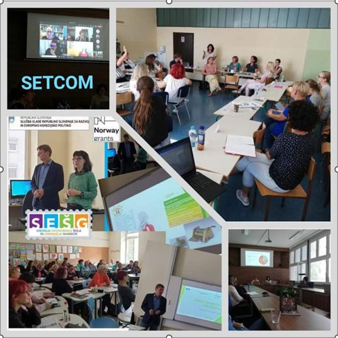 SETCOM_UM's tweet photo. Do sedaj smo na projektu SETCOM: vzpostavili spletno stran, izvedli 2 sestanka partnerjev projekta, vzpostavili programski svet, izoblikovali metodologijo za analizo rezultatov izvedbe, izpeljali prvo pedagoško srečanje in zaključili prvo izobraževanje za učitelje,... 

#setcom https://t.co/8P649GVJen