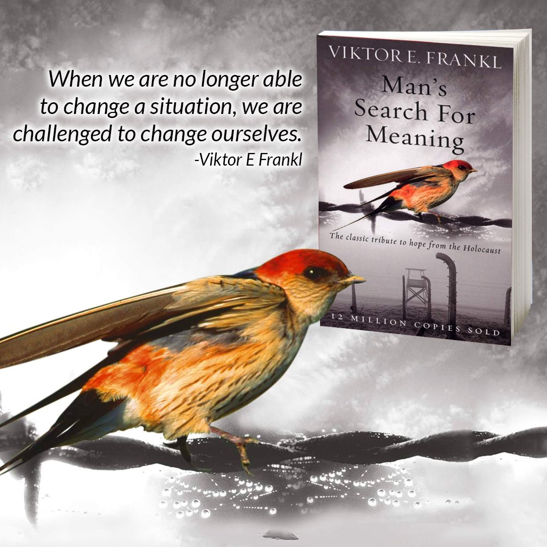 bookswagon_in's tweet photo. Man's Search for Meaning book by Viktor E FrankI. Frankl has said in this book that we should not believe everything under any circumstance &amp; there should be a purpose of living in life.

This is an awesome &amp; meaningful #book for all reader.
#mansearchformeaning  @ViktorFranklFan https://t.co/TSE8cmEAAM
