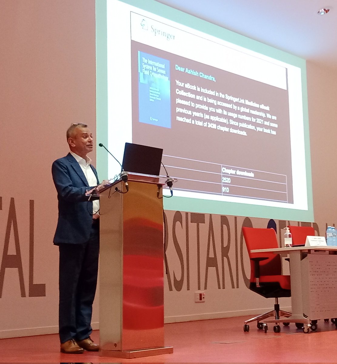 USFNA_SPAIN's tweet photo. 👍What an amazing talk by Dr Chandra @AshishC97225686
🌐 The International System for Serous Fluid Cytopathology
🏥 @HUCA_Asturias
💉🔬🧭 #PINA2022 https://t.co/ftexXdBx4b