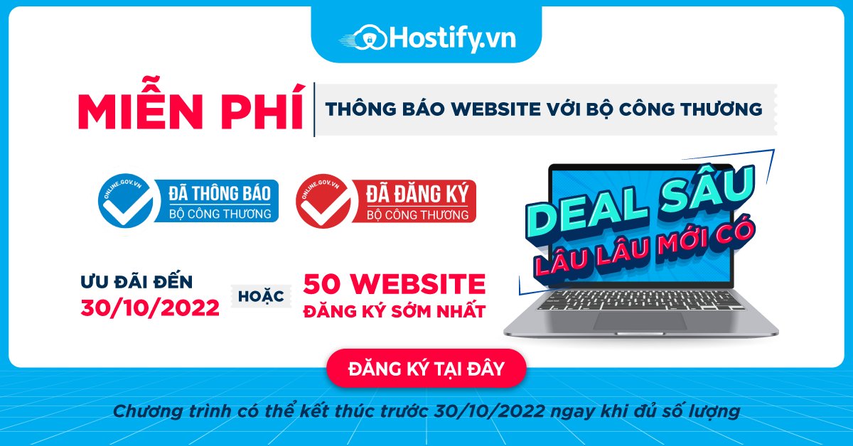 hostifyvn's tweet photo. Ưu đãi ngập tràn bạc ngàn deal chất mùa thu này tại https://t.co/O4CzuM2iaA. Free 100% phí dịch vụ thông báo website với Bộ Công Thương. Hốt ngay DEAL xịn, đăng ký ngay: https://t.co/ZgOoSmqTV0 https://t.co/OF9gDyFm6E