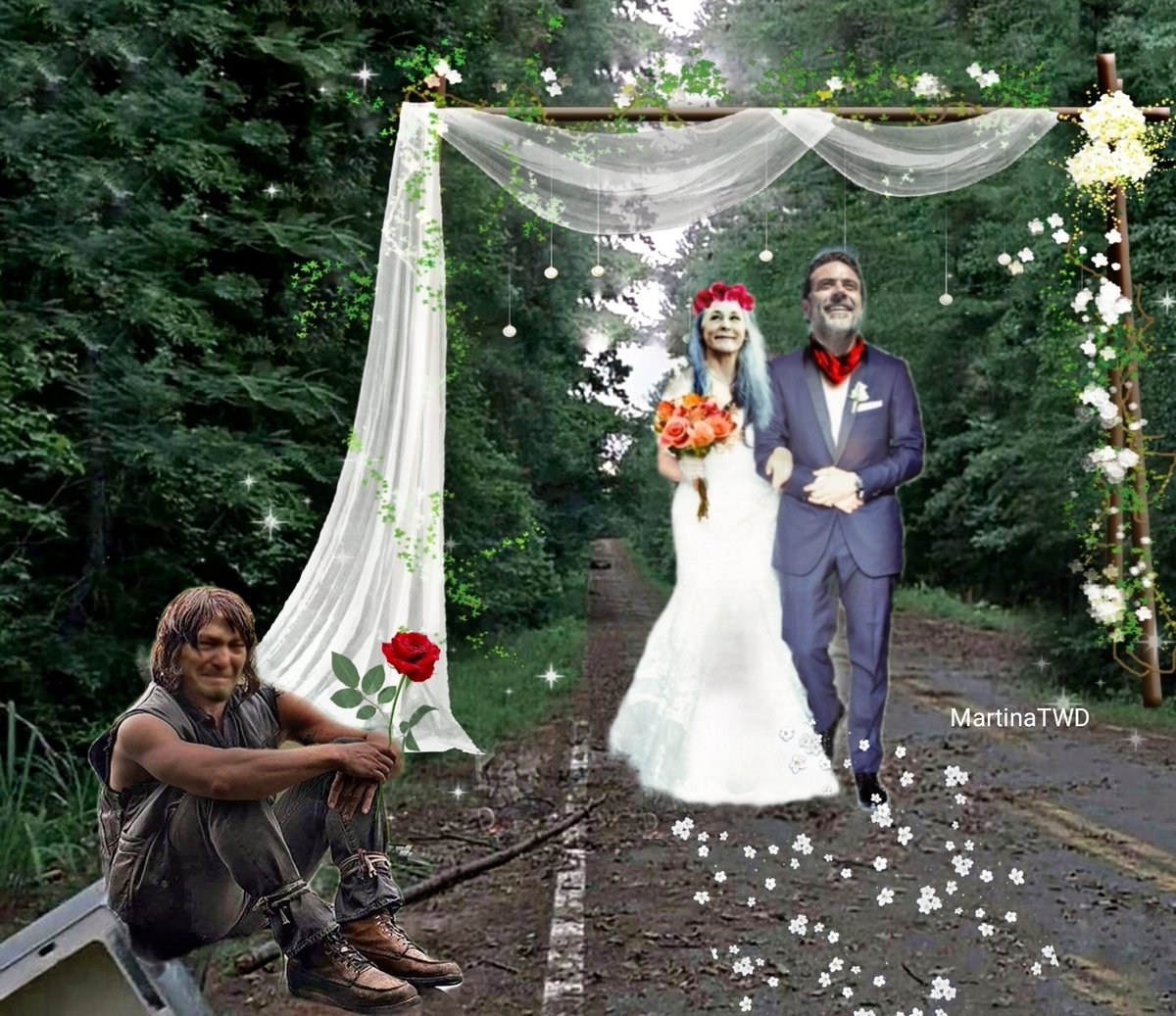 _MartinaTWD's tweet photo. @JDMorgan @HilarieBurton Hi Jeff ❤️❤️ which one do you like more of these two? 🤣❤️ thanks for #Nerol 🥰🤣
Do you think @mcbridemelissa would you also support this? 🤪😂
Hilarie supports Nerol too 🤣❤️👌👌
But poor Daryl 🤣🏹 https://t.co/n1wWvyPwDm