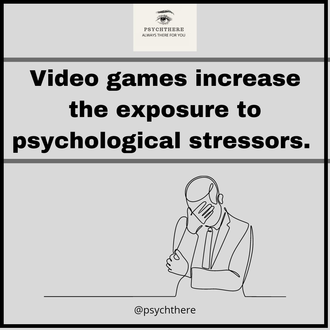 PsychThere's tweet photo. Excessive addiction to video gaming are correlated with poor mental health.
Checkout the post to know more about the negative effects of gaming addiction.
Follow @PsychThere for more.
#กราดยิงหนองบัวลําภู #PokemonScarletViolet #EubankJrBenn #mohbad #MONvTS #PAKvBAN #فويس https://t.co/hZ7byTmm5W