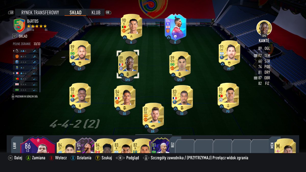 BartusFn's tweet photo. SKLAD NA FUT CHAMPIONS 🔥🔥🔥 https://t.co/hSTRQMnIvx