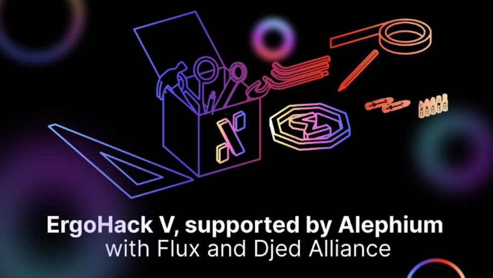ozlem_dt's tweet photo. Alephium is a proud partner &amp; sponsor of #ErgoHackV, along with Flux and Djed Alliance. ErgoHack V, Ergo Foundation's
fifth #hackathon runs on Oct 3rd - 20th✅
@alephium @ergoplatformorg @DjedAlliance @Flux_Turkey @RunOnFlux @runonflux_labs https://t.co/gPucUotYEg