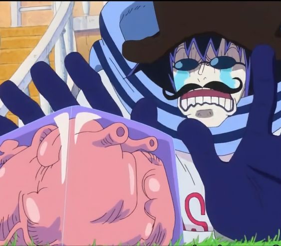 PatheticManOTD's tweet photo. Our second pathetic man of the day is Caesar Clown from One Piece! https://t.co/6DP3y8R3CW