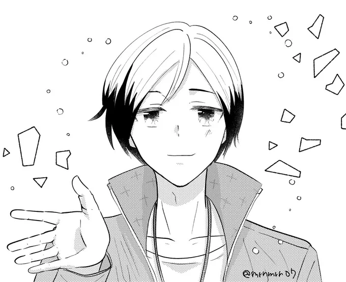 数年ぶりにMマスに帰ってきたので数年ぶりに描いた北村想楽 