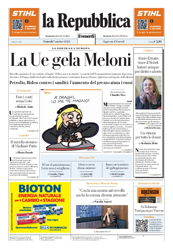 Repubblica on Twitter 