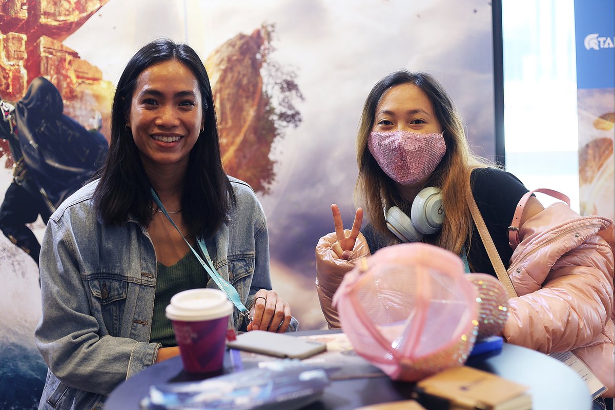 KeywordsStudios's tweet photo. Our team had a blast at #GCAP22 this week. And today they enjoyed their first day at #PAXAUS.
#MIGW22 is still in full swing till Oct 9. Make sure to connect with us during one of our speaker sessions or visit our booth near the Clarendon St entrance. We're hiring! 
#Melbourne https://t.co/edJnLozdNB