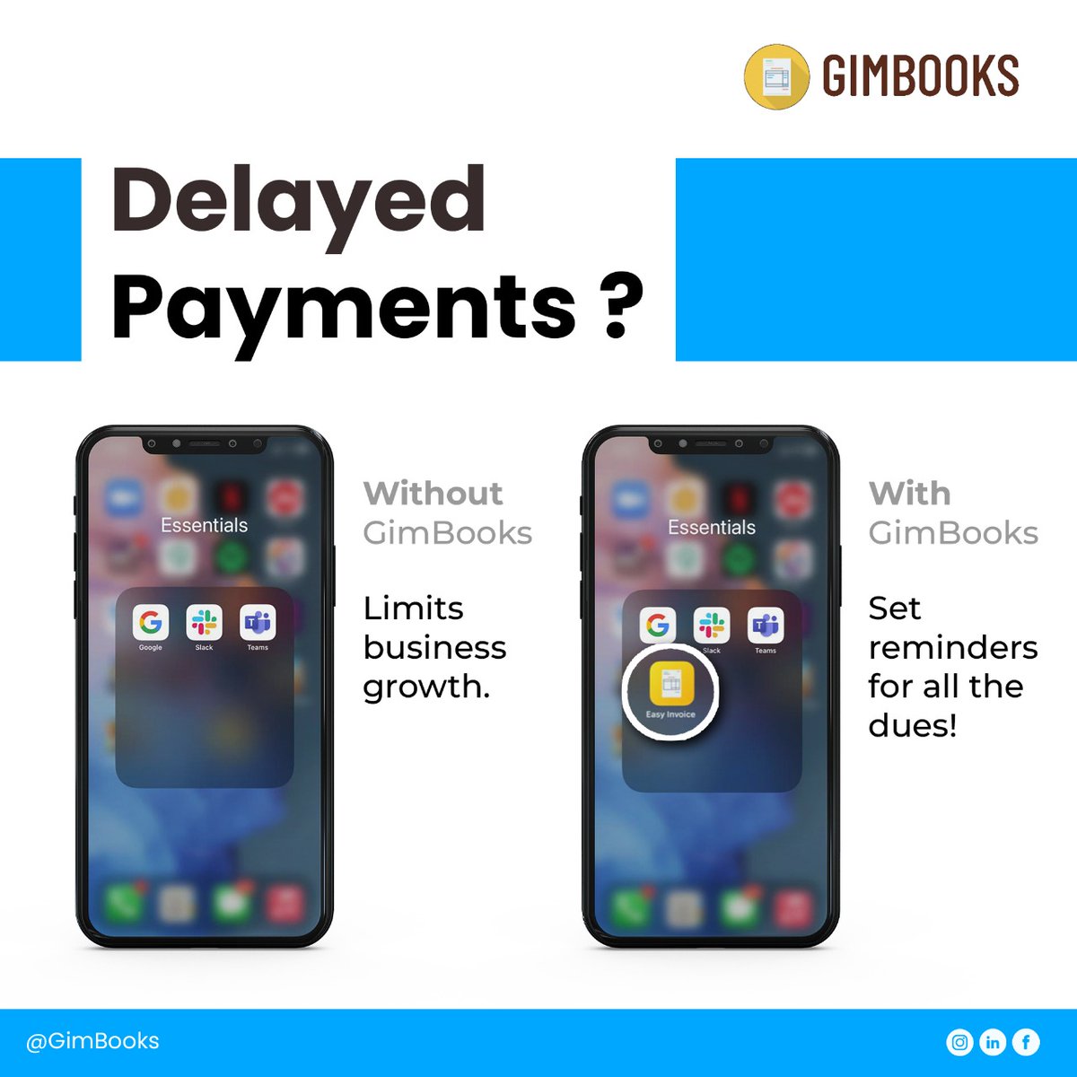 Gimbooks's tweet photo. Set all your reminders and updates with Gimbooks.

#gimbooks #BusinessUpdate #business #Accounts #finance #GST #Reminder #updates #Accounting #GrowthMindset https://t.co/nTCVJ6Gdo3