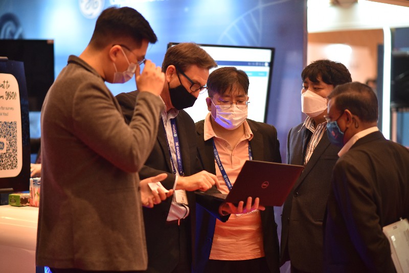 HIMSS's tweet photo. What a reunion #HIMSS22APAC was! 👏 It was great seeing a plenary room full of attendees and lots of networking on the Exhibition floor. Stay tuned as we continue to look ahead at what’s next for health in Asia-Pacific!

#HIMSS22APAC #DigitalHealth #DigitalTransformation https://t.co/LcaVemUWG9